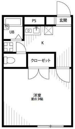 プレジール 住吉の物件間取画像